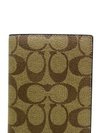 Funda para pasaporte "Passport Card Case In Signature Canvas"