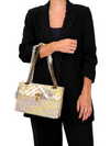 Bolso "Cream Com Rafia Brixton Bag"