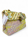 Bolso "Cream Com Rafia Brixton Bag"