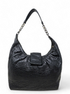 Bolso "Black Leather B Buckle Shoulder Bag"