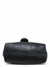 Bolso "Black Leather B Buckle Shoulder Bag"