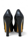 Tacones "Horsebit Accent Leather Pumps"