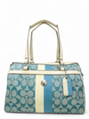 Bolso "Heritage Stripe Signature Satchel"