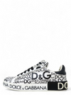 Tenis "Leather Logo Print Portofino"