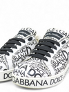 Tenis "Leather Logo Print Portofino"
