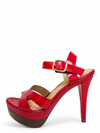Sandalias Rojas