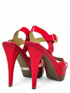 Sandalias Rojas