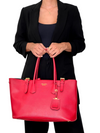 Bolso "Saffiano Cuir Buckle Tote"
