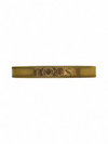 Pulsera "Mesh de Acero IP Dorado"