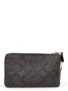 Clutch "Double Corner Zip Wristlet"