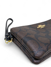 Clutch "Double Corner Zip Wristlet"
