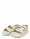 Sanadlias "Double G Logo Rubber Gladiator Sandals"