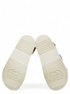 Sanadlias "Double G Logo Rubber Gladiator Sandals"