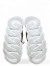 Tenis "Leather Printed Chunky Sneakers"