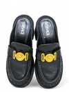 Mules "Medusa Biggie Leather Mules"