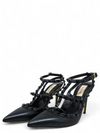 Tacones "Rockstud Ankle Strap Pump With Tonal Studs"