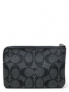 Clutch "Double Zip Wristlet"