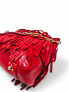 Bolso "Red Suede Gasper Tote Handbag"