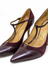 Tacones Vino Tinto