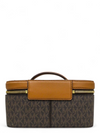 Cosmetiquera "Medium Logo Stripe Trunk Travel Case"