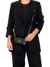 Bolso "Black Snakeskin Crossbody"