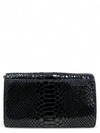 Bolso "Black Snakeskin Crossbody"