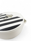 Bolso "Leather Diagonal Round"