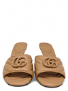 Sandalias "Double G Logo Leather Slides"