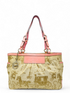 Bolso "Heritage Horse and Carriage Pleated Callery Tote"