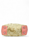 Bolso "Heritage Horse and Carriage Pleated Callery Tote"