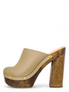 Tacones Beige