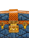 Bolso "Denim Calfskin Malletage Truck Clutch"