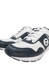 Tenis "Interlocking G Logo Leather Sneakers"