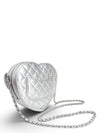Bolso "Lambskin Quilted Large CC in Love Heart Bag"