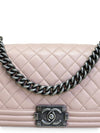 Bolso "Lambskin Quilted Medium Boy Flap"
