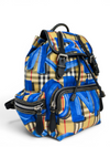 Morral "Vintage Check Grafitti Print Rucksack"