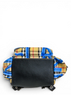 Morral "Vintage Check Grafitti Print Rucksack"