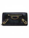 Billetera "Continental Metallic Edge Zip-Around"