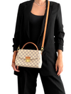 Bolso "Damier Azur Croisette"
