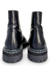 Botas "Chunky Front Zip Combat"