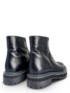 Botas "Chunky Front Zip Combat"