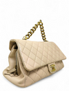 Bolso "Paris-Rome Large Trapezio Flap Bag"