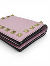 Billetera "Small Rockstud Calfskin"