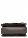 Bolso "Grey Leather East West Pattina Cervo Messenger Bag"