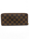 Billetera "Damier Ebene Clemence Wallet"