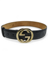 Correa "Interlocking G Logo Leather Belt"