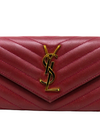Billetera "Cassandre Matelassé Large Flap Wallet"