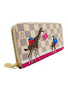Billetera "Damier Azur 2017 Christmas Animation Zippy Wallet"
