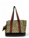 Bolso Transportador de Mascotas "GG Canvas/Supreme Pet Carrier"