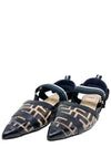 Sandalias "Colibri Zucca FF Logo Slingback Flats"